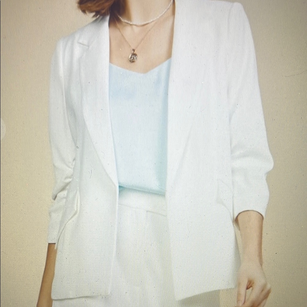 Women's White Blazer